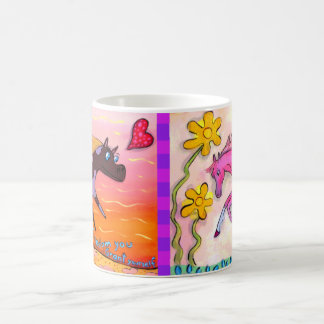 Glad hästmugg #4 kaffemugg