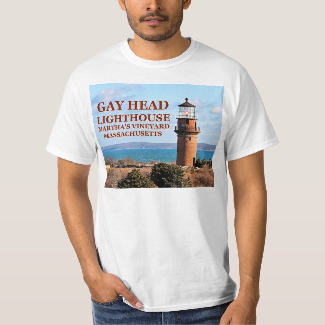Glad Head fyr, Marthas vingårdMORSOR T-shirt (Framsida)