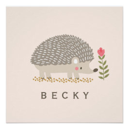 Glad Hedgie Perfect Poster