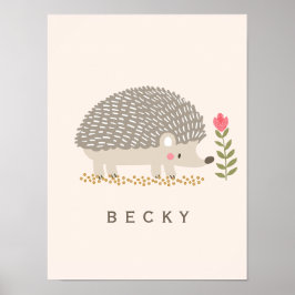 Glad Hedgie Poster