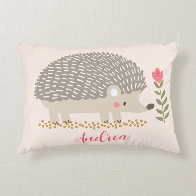 Glad Hedgie  Prydnadskudde (Framsidan)
