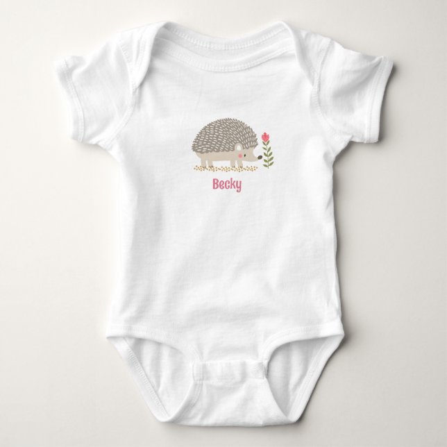 Glad Hedgie  T Shirt (Framsida)