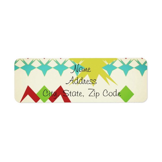 Glad helg 2018 returadress etikett (Framsidan)