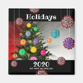 Glad helg 2020 koleffmolekyl träd magnet