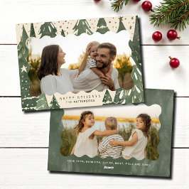 Glad helg 2 Photo Family Julgranar Julkort