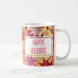 GLAD HELG Abstrakt Stars-Personlig Kaffemugg