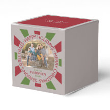 Glad helg anpassningsbar Foto och textruta