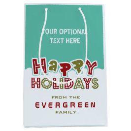 Glad helg anpassningsbar-presentsäck