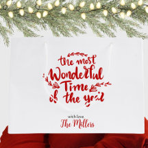 Glad helg Anpassningsbar Red and White Julafton