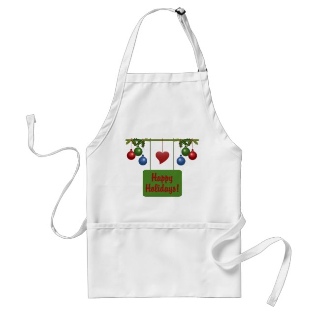 Glad helg apron förkläde (Framsidan)