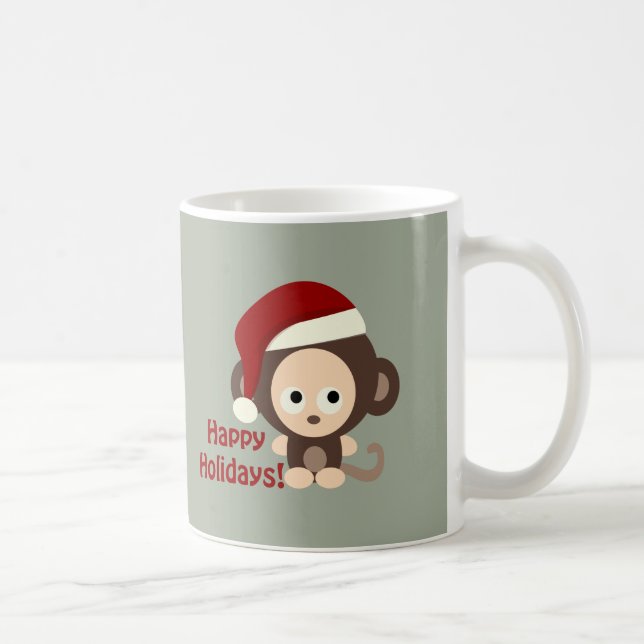 Glad helg! Baby Monkey Kaffemugg (Höger)