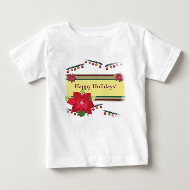 Glad helg Baby Shirt T Shirt (Framsida)