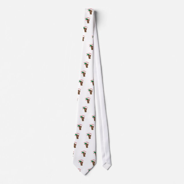 Glad helg! Beaver jul Elf Slips (Framsida)