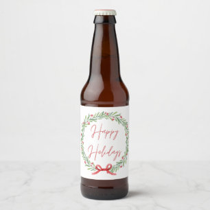 Glad helg Beer-etikett Ölflaska Etikett