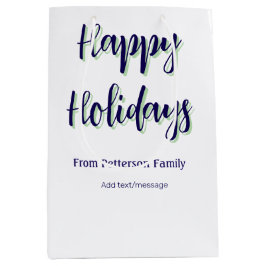 Glad helg blå grönt - modern snyggt för julafton