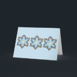 Glad helg Blue Snowflake jul Hanukkah<br><div class="desc">Kort har en originalmarkörillustration av en blå snöformad sockerkaka. Perfekt till jul eller Hanukkah! Den här helgdag är också tillgänglig för en rad andra produkter. Förstår du inte exakt vad du är tittar för? Kontakta Rebecca för att få en produkt anpassad för dig!</div>