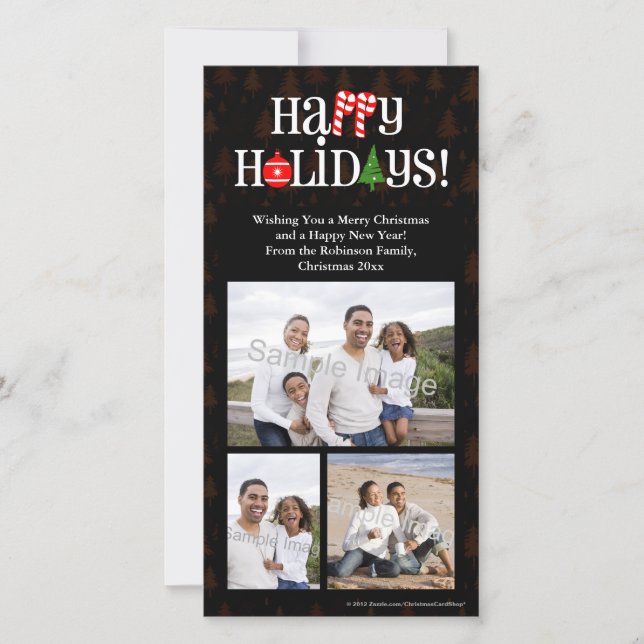 Glad helg Brev Ikoner Julkort (Framsida)