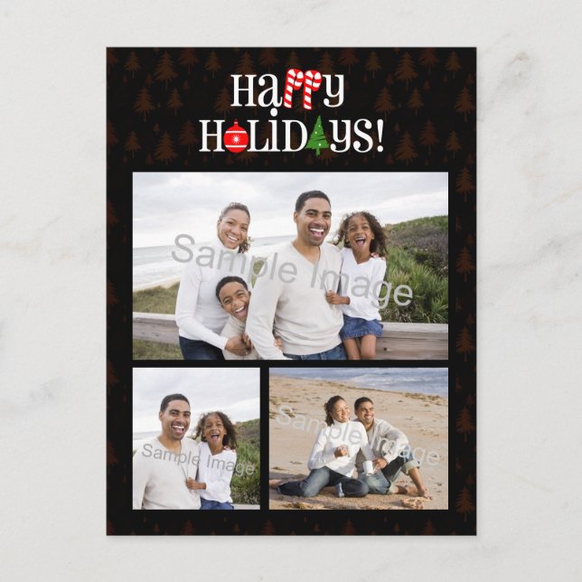 Glad helg Brev Ikoner Vykort (Framsida)