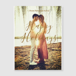 Glad helg Brunt lägg till ett par foto namn datum 