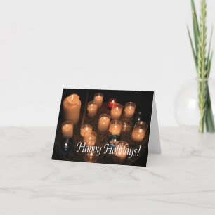 Glad helg Burning Candles christmas