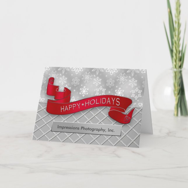 GLAD HELG (Business/Commercial Christma) Snö (Framsida)