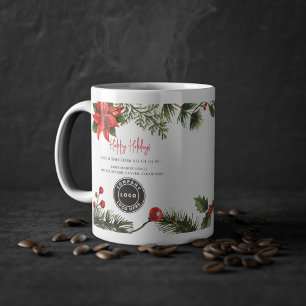 Glad helg Business Logotyp Employee jul Kaffemugg