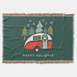 Glad helg Camper Filt