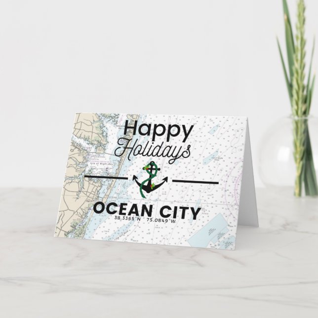 Glad helg Chart- Ocean City (Framsida)