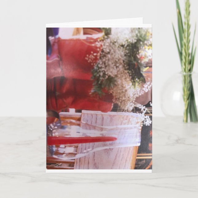 **GLAD HELG** CHRISTMAS CHEER TILL DIG! HELGKORT (Framsida)