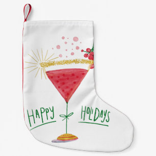 glad helg christmas cocktail liten julstrumpa