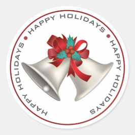 GLAD HELG, CHRISTMAS KLOCKOR RUNT KLISTERMÄRKE
