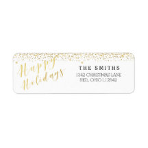 Glad helg Classic Typography & Glitter