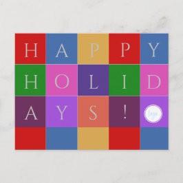 GLAD HELG COLORFUL GEOMETRISK AFFÄRSLOGOTYP