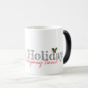 Glad helg Company Namn Holly Office Roligt Magisk Mugg
