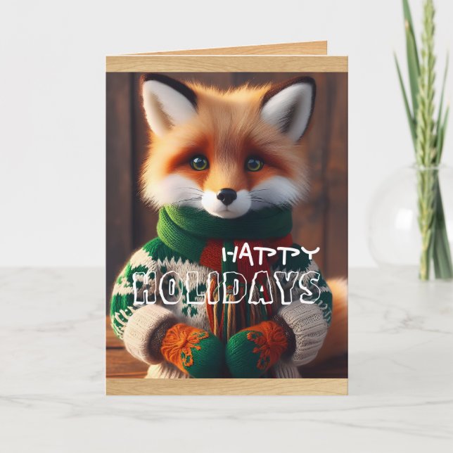 Glad helg Cute Fox VGC (Framsida)