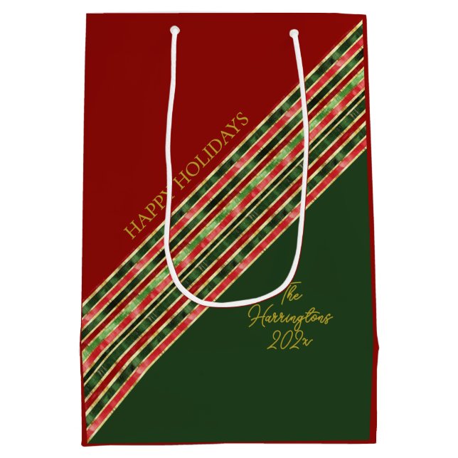 Glad helg Elegant Färgfull jul (Baksidan)