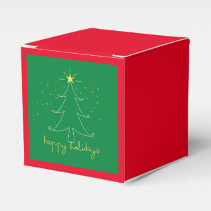 Glad helg elegant julklapp presentaskar