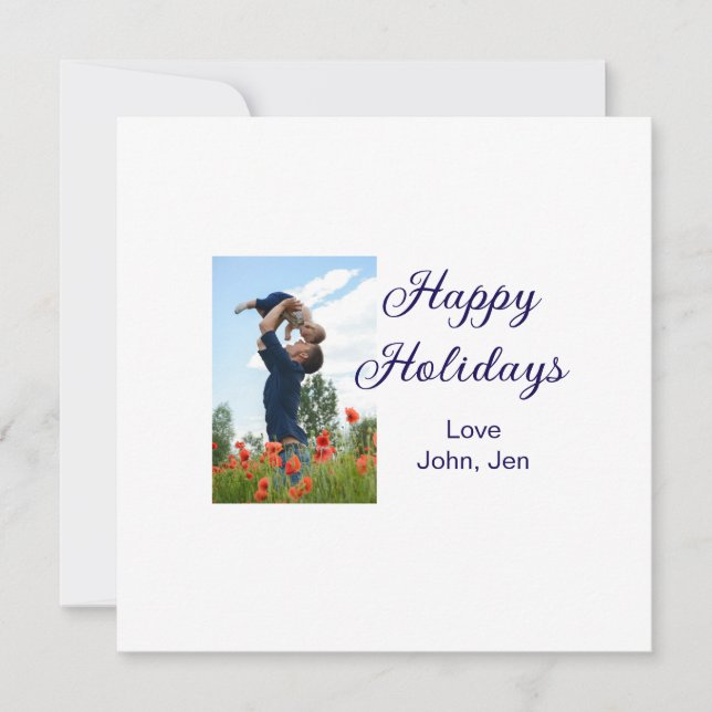 Glad helg far son julklappar m julkort (Framsida)