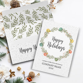 Glad helg Festive WAN Corporate Julkort