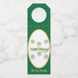 Glad helg Flaska Hanger Märkre