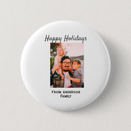 Glad helg fotomodern kärlek-familj knapp