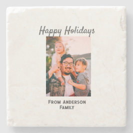 Glad helg fotomodern kärlek-familj stenunderlägg