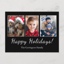 Glad helg fotoskript - enkel jul