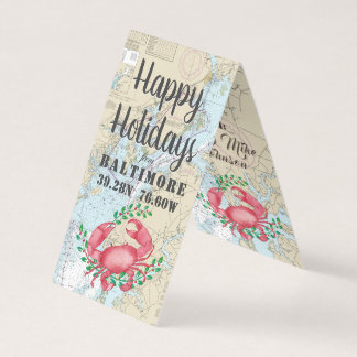 Glad helg från Baltimore Nautical Gift Märkres Kort