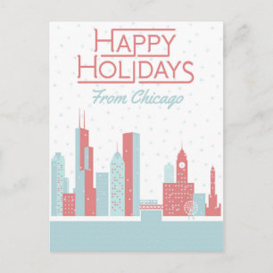 Glad helg från Chicago Vykort