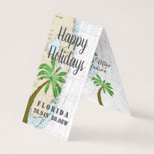 Glad helg från Florida Nautical Gift Märkre Kort