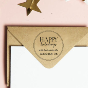 Glad helg från Namn i familjen Självfärgande Stämpel