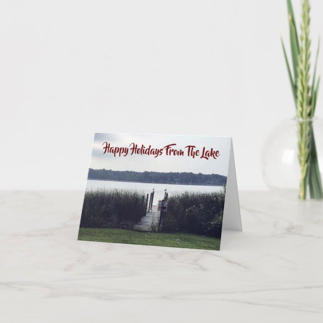 GLAD HELG **FRÅN SJÖ***-KORTET KORT (Framsida)