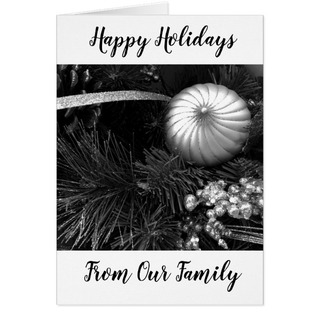 ***GLAD HELG*** FRÅN VÅR FAMILJ TILL DIN HÄLSNINGSKORT (Framsidan)