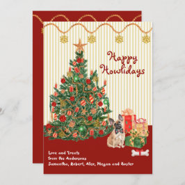 Glad helg Fransk Bulldog Hund Träd Presenter